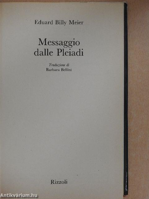 Messaggio dalle Pleiadi