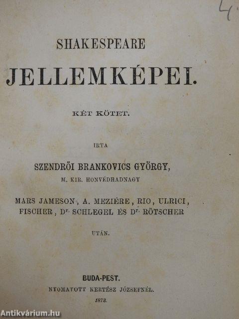 Shakespeare jellemképei I-II.