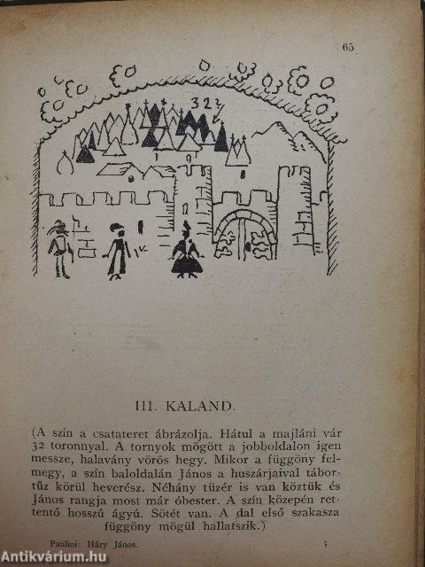 Háry János kalandozásai Nagyabonytul a Burgváráig