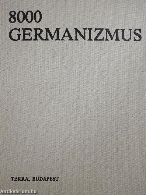 8000 germanizmus