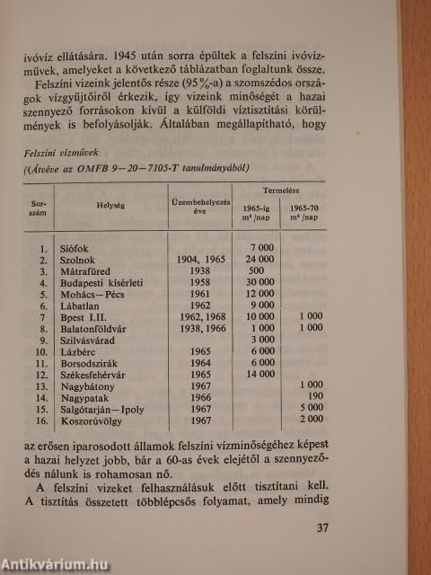 Környezetvédelem - vízgazdálkodás (dedikált példány)