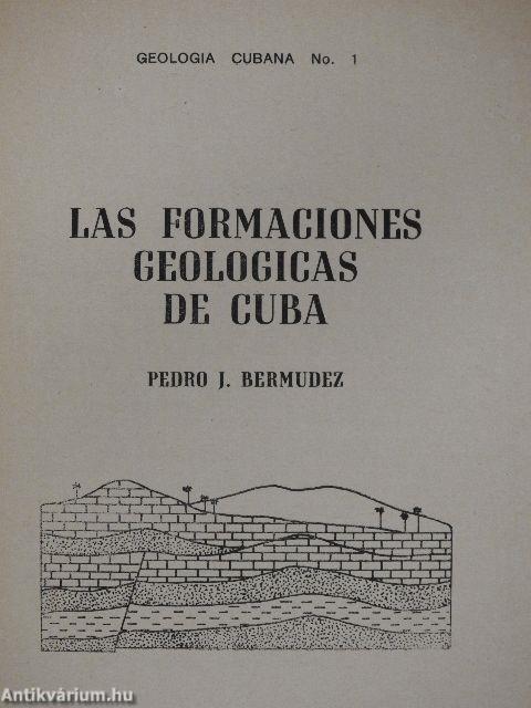 Las Formaciones Geologicas de Cuba