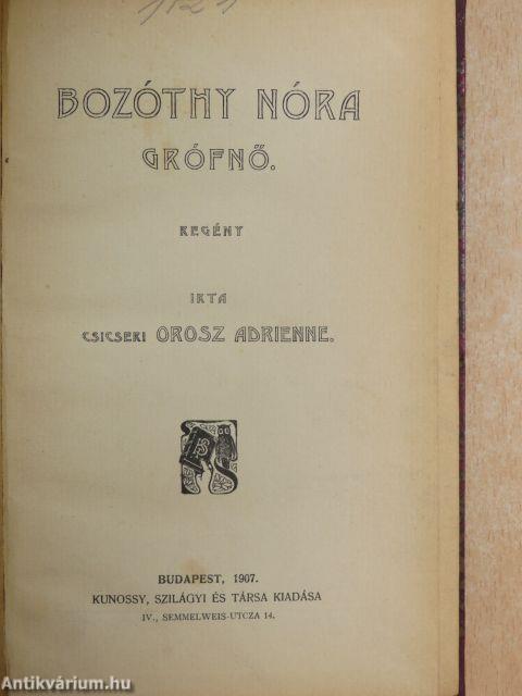 Bozóthy Nóra grófnő