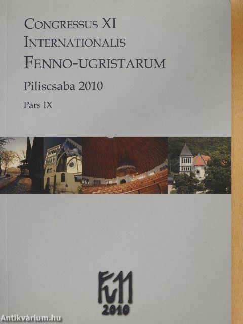 Congressus XI Internationalis Fenno-Ugristarum IX