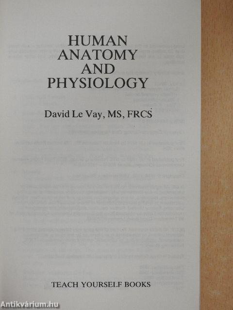 Human Anatomy and Physiology