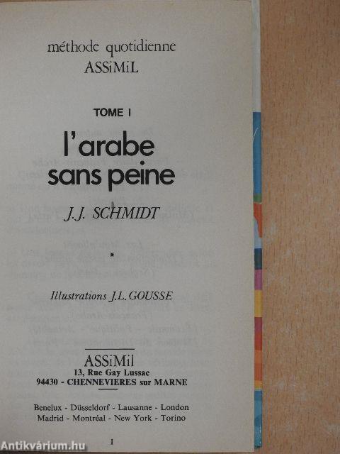 L'arabe sans peine I.