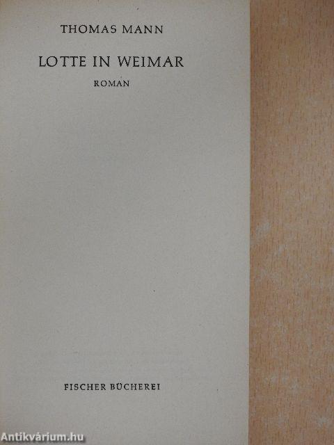 Lotte in Weimar