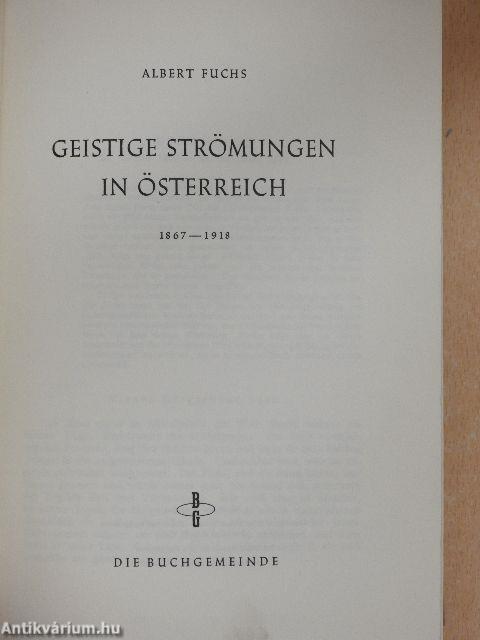 Geistige Strömungen in Österreich