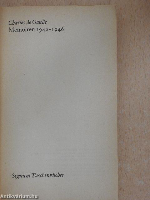 Memoiren 1942-1946