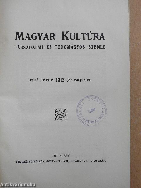 Magyar Kultúra 1913. január-december I-II.