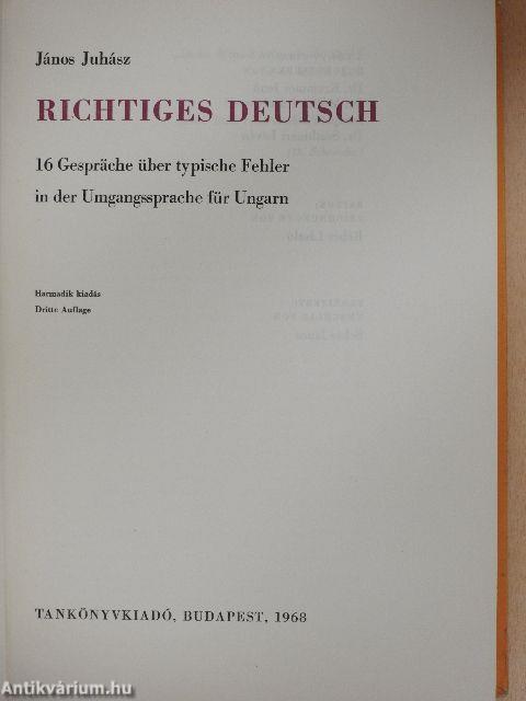 Richtiges Deutsch