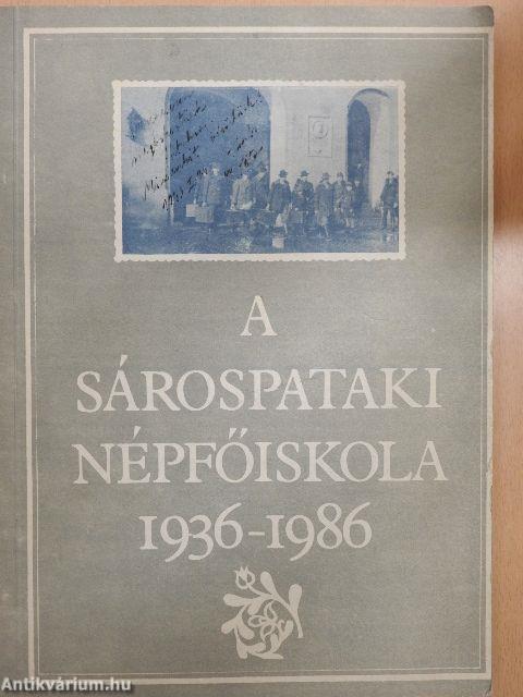 A sárospataki népfőiskola 1936-1986