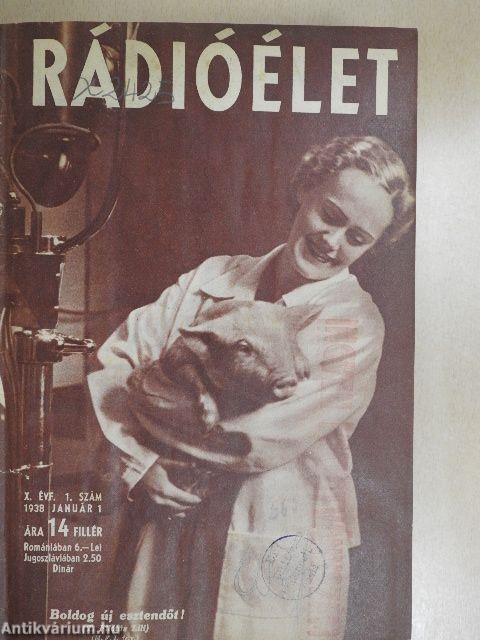 Rádióélet 1938. január-junius 