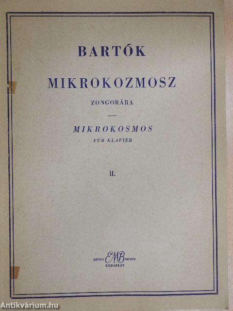 Mikrokozmosz zongorára II.