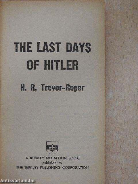 The Last Days of Hitler