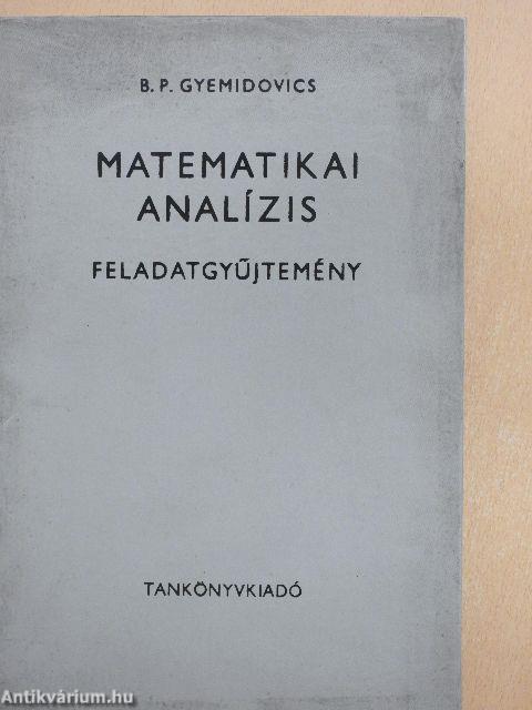 Matematikai analízis