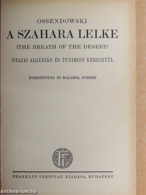 A Szahara lelke