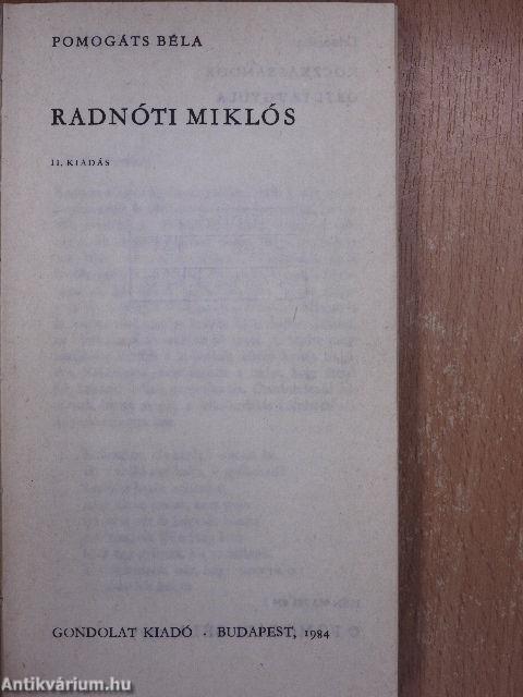 Radnóti Miklós