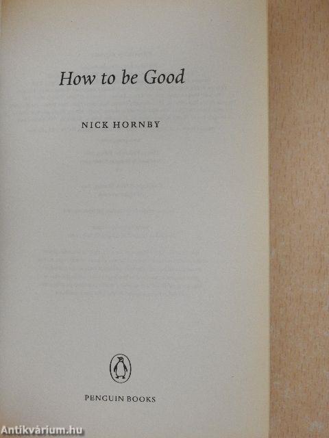 How to be Good