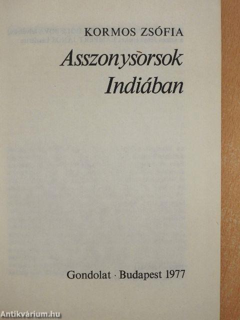 Asszonysorsok Indiában