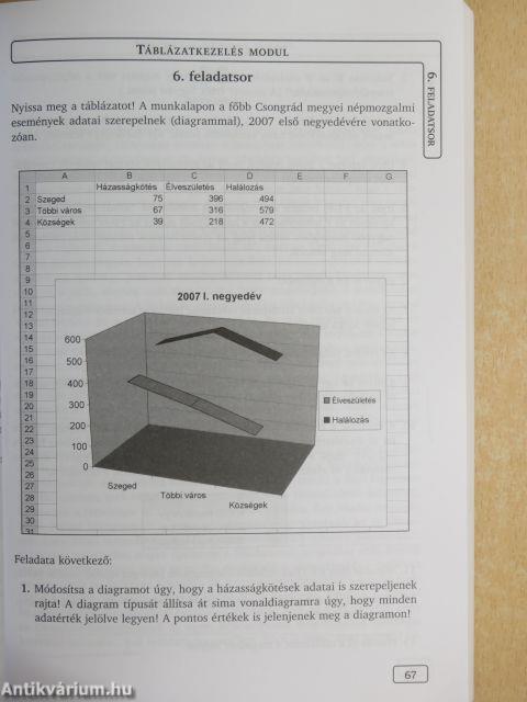 ECDL próbavizsga-feladatsorok informatikából - CD-vel