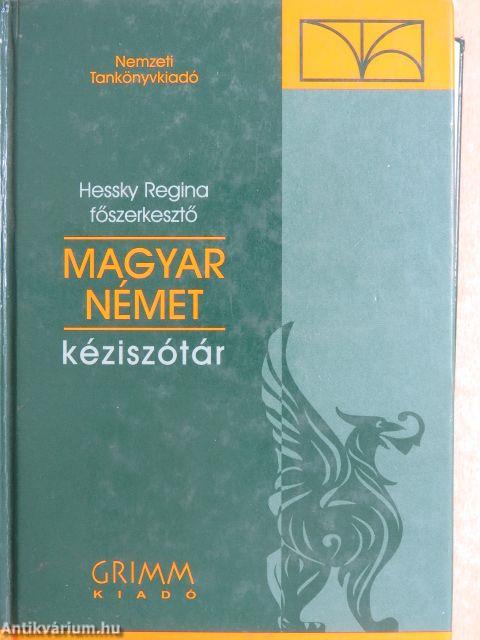 Magyar-német kéziszótár