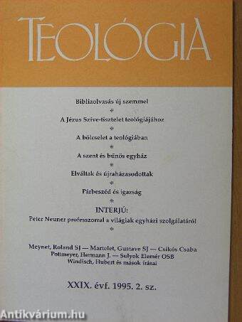 Teológia 1995. május