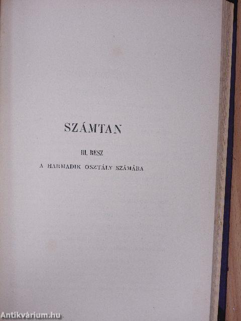 Számtan II-III.