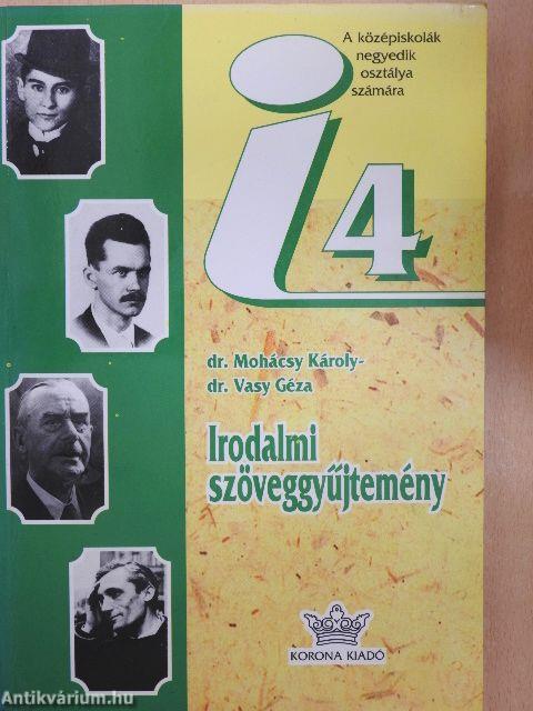 Irodalmi szöveggyűjtemény IV.