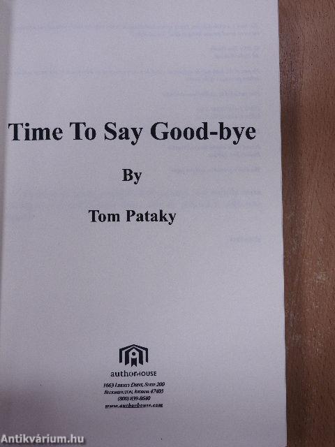 Time To Say Good-bye