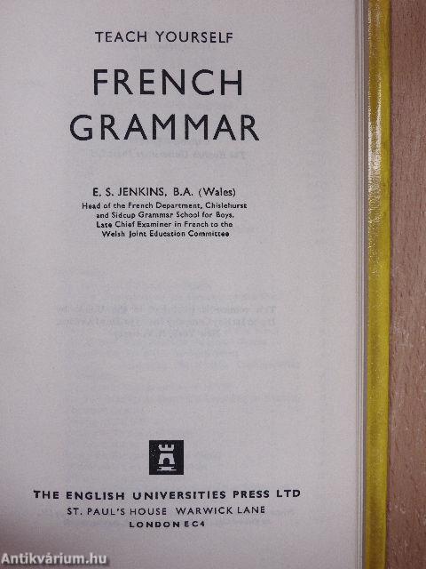 French Grammar