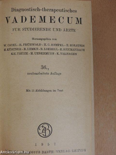 Diagnostisch-therapeutisches Vademecum