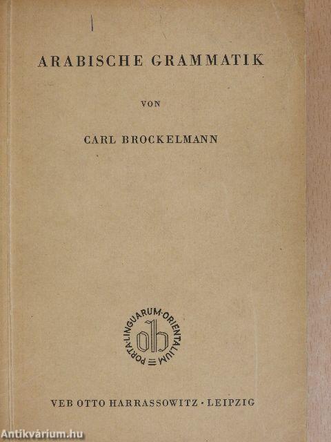 Arabische Grammatik