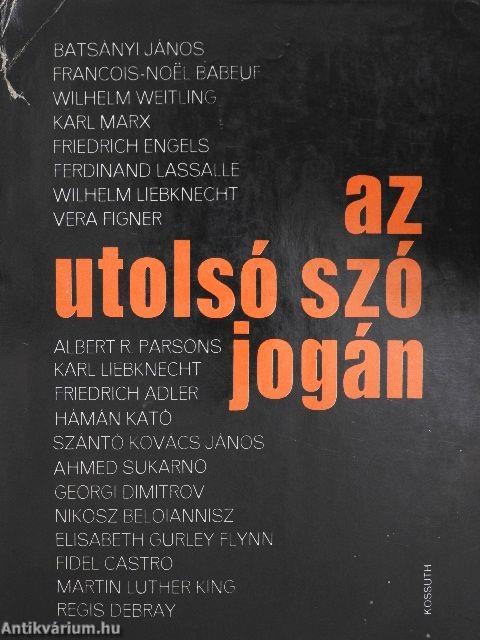 Az utolsó szó jogán