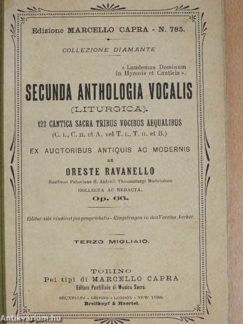 Secunda Anthologia Vocalis