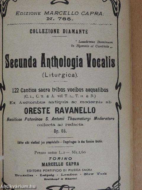 Secunda Anthologia Vocalis