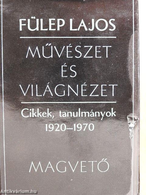 Művészet és világnézet