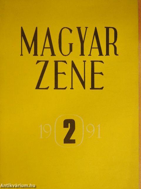 Magyar Zene 1991/2.