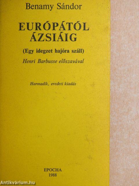 Európától Ázsiáig