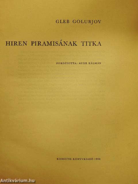 Hiren piramisának titka