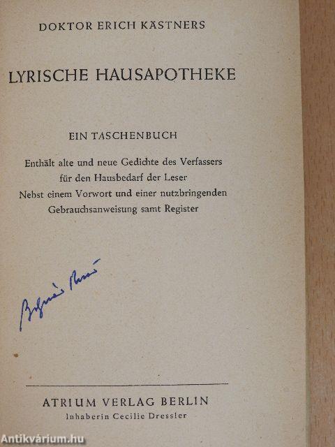 Lyrische Hausapotheke