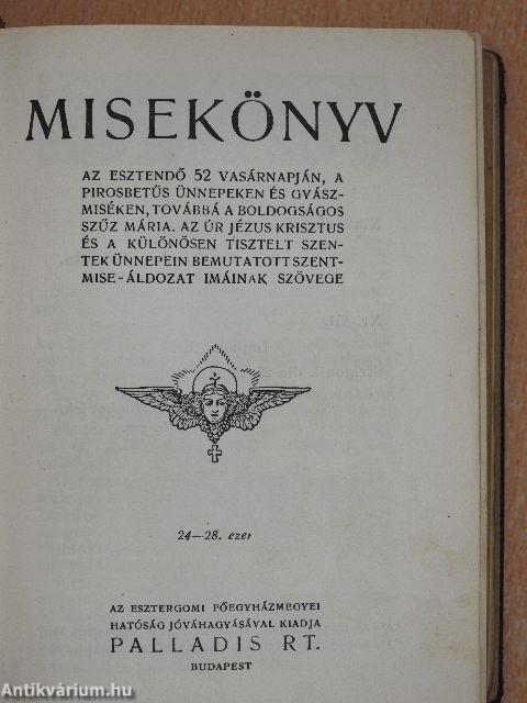 Misekönyv