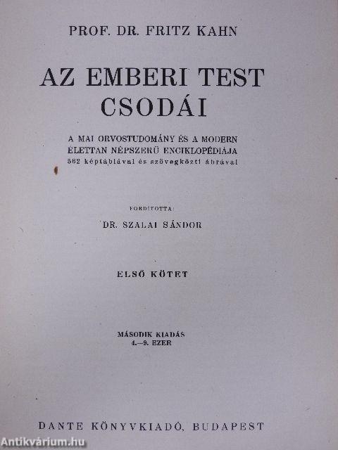 Az emberi test csodái I-II.