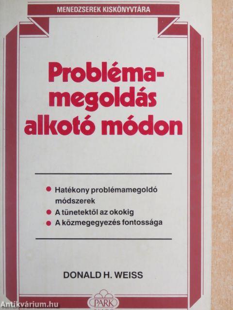 Problémamegoldás alkotó módon