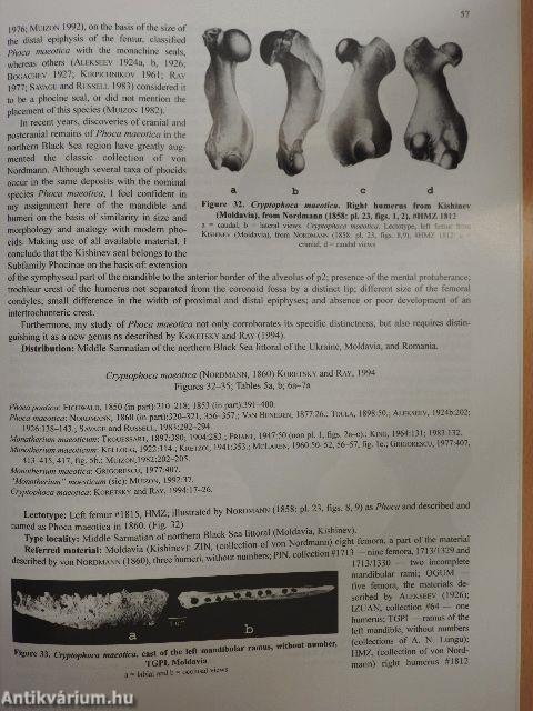 Geologica Hungarica - Series Palaeontologica 54.