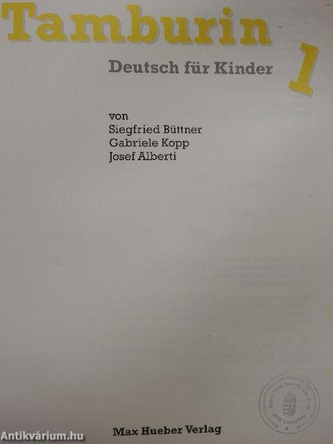 Tamburin Deutsch für Kinder 1.