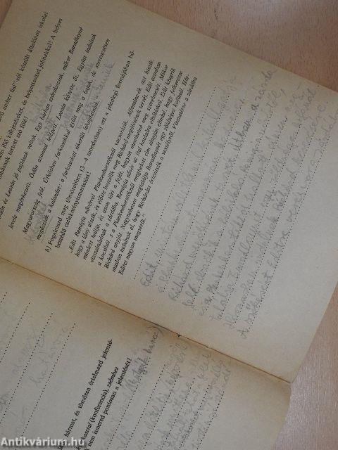 Magyar nyelvi feladatlapok I.