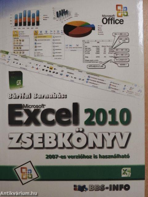 Microsoft Excel 2010 zsebkönyv