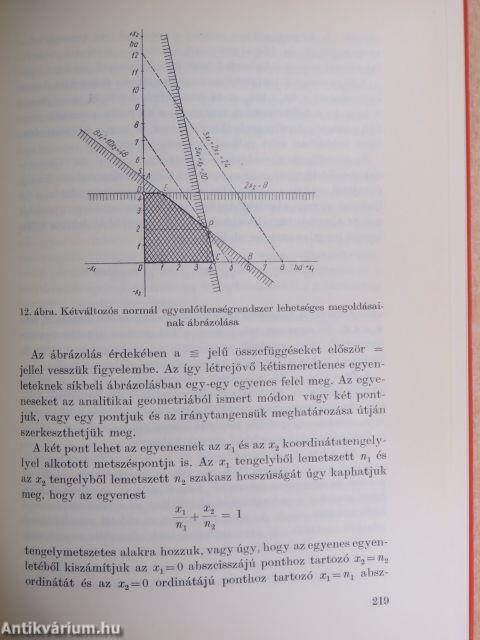 A lineáris programozás matematikai alapjai