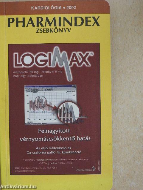 Pharmindex zsebkönyv 2002.